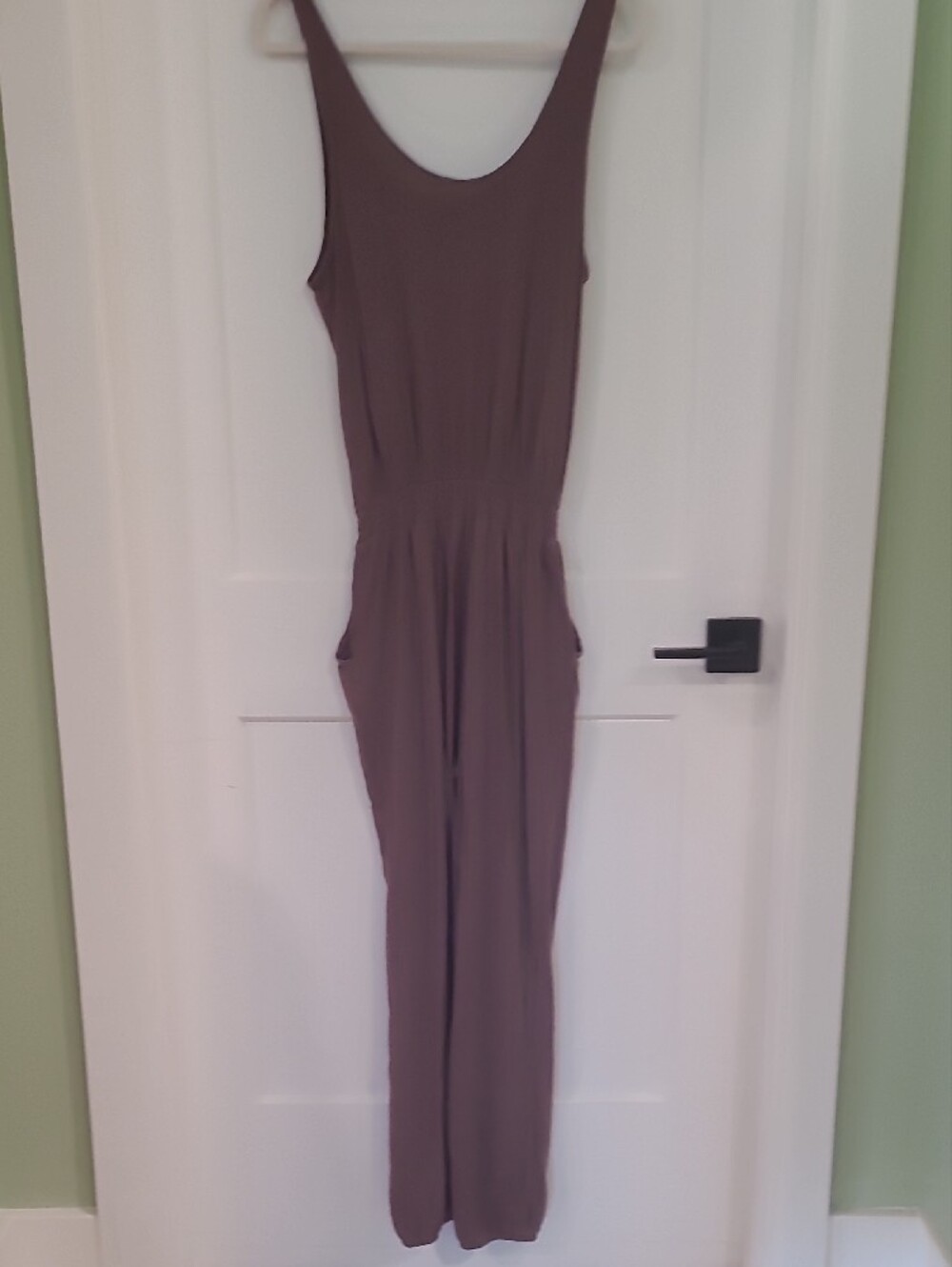 aerie Sleeveless Brown 100% Cotton Jumpsuit - Picture 6 of 6